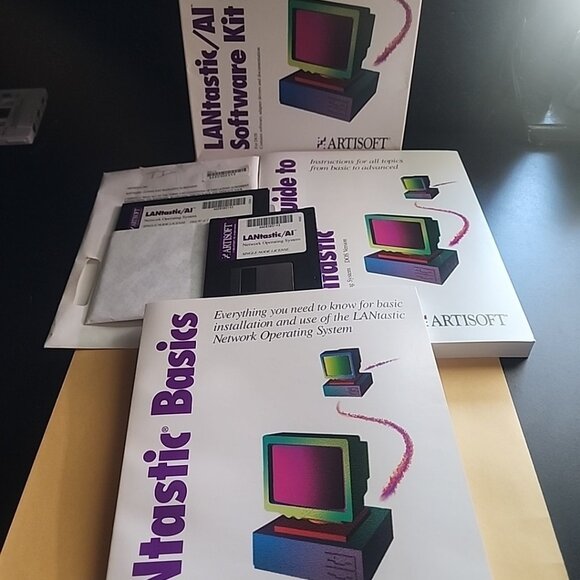 Artisoft LANtastic 5.0 AI Network Single Node Operating System Software Kit - Picture 6 of 12